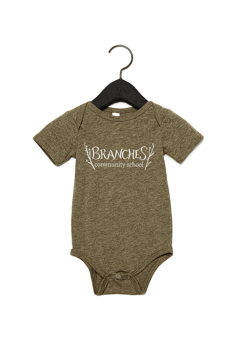 olive green onesie baby